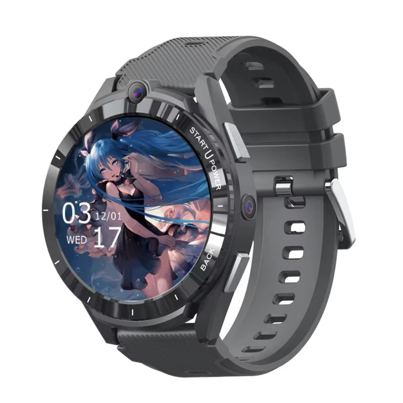 Montre connectée LEMFO LEM16 : Android 11, 4G, 128GB, écran HD, double caméra