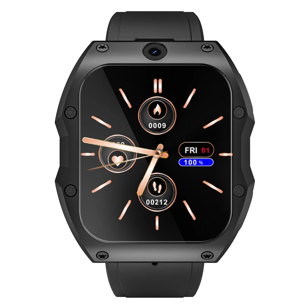 Montre connectée Rogbid Model X : 4G, Android, 16GB-128GB, GPS, IP68, écran 2.1’’, 13MP