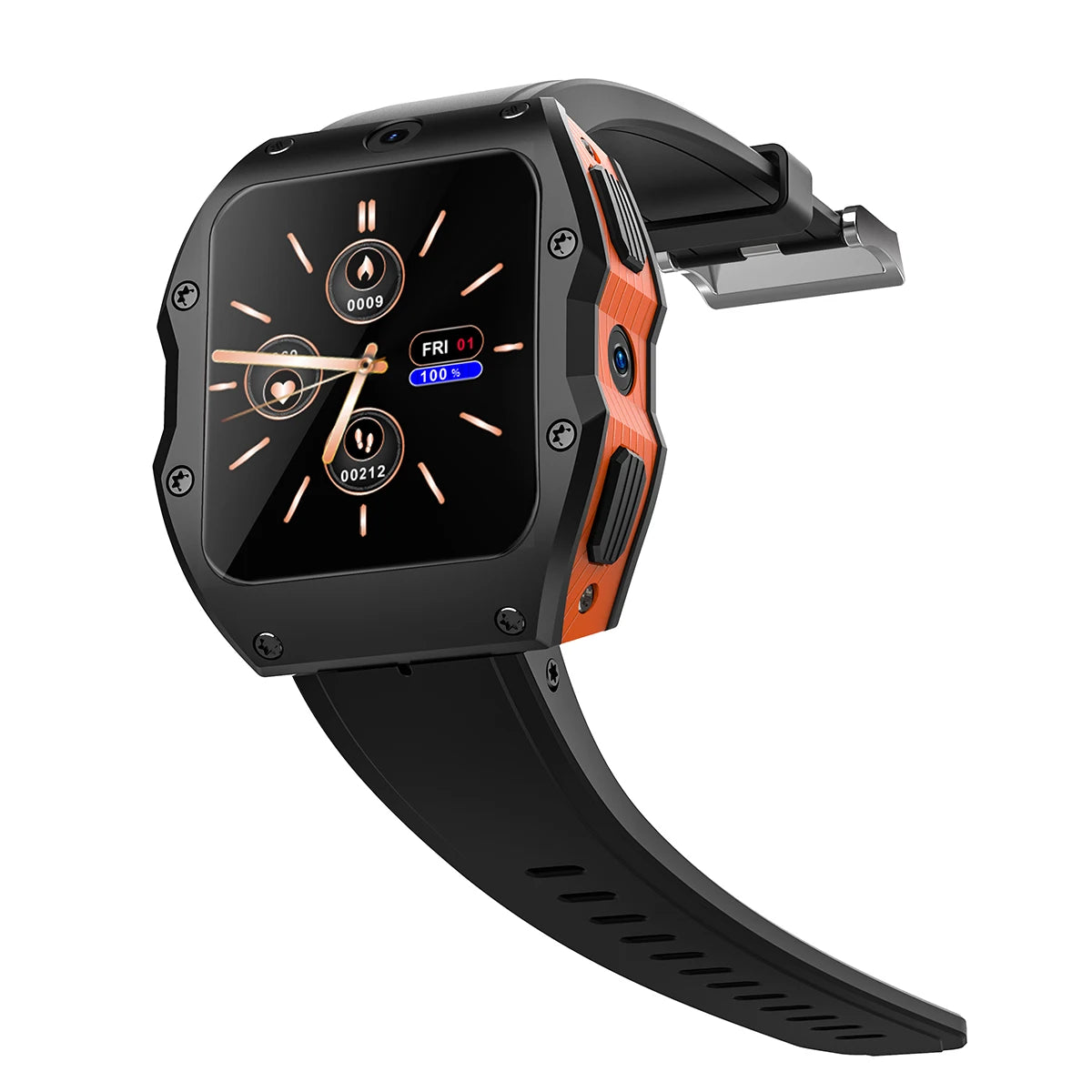 Montre connectée Rogbid Model X : 4G, Android, 16GB-128GB, GPS, IP68, écran 2.1’’, 13MP